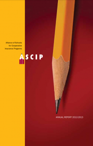 ASCIP 2013 Annual Report Cover